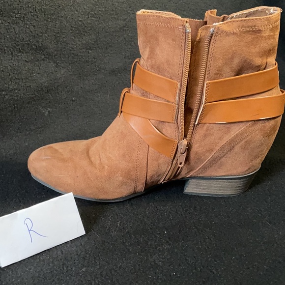 Tan Belted Booties - Picture 6 of 11
